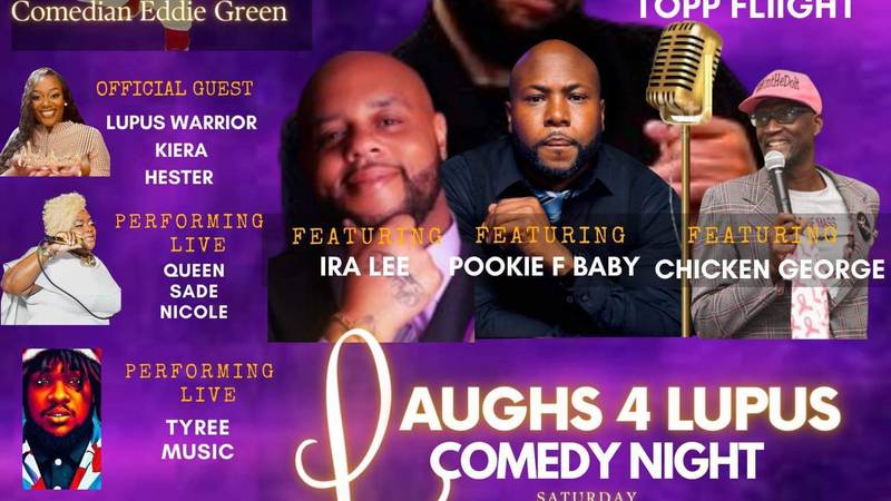 Laughs 4 Lupus Comedy Night to be held on May 20 in Riviera Beach