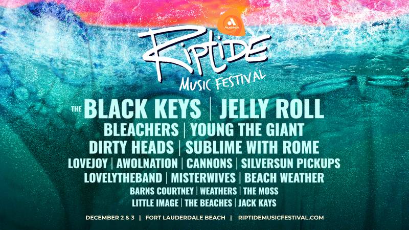Riptide Music Festival is Dec. 2-3 in Fort Lauderdale, enter to win tickets from SFD