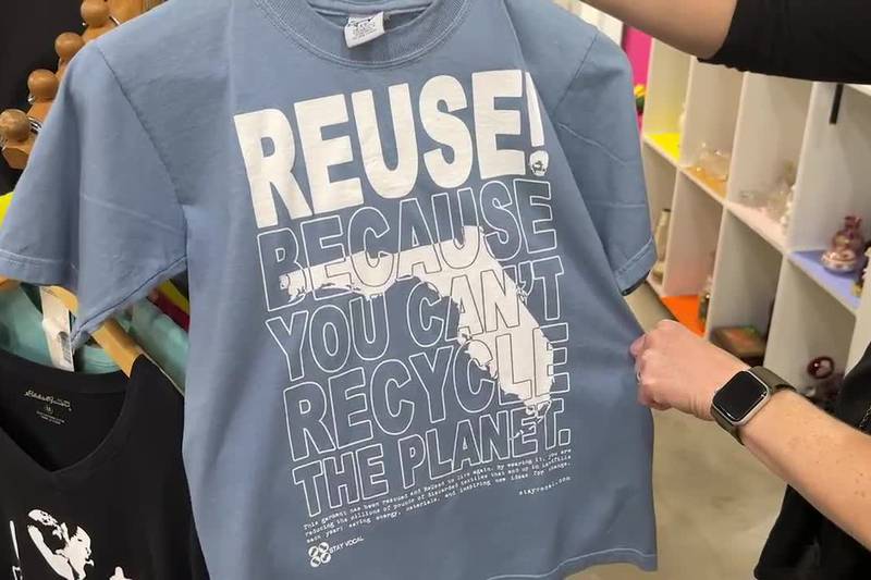 Do you know the Four R's? REDUCE, REUSE, RECYCLE, RETHINK!