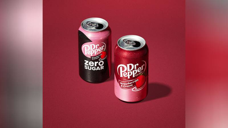Dr Pepper introduces new flavor, ‘Strawberries & Cream’