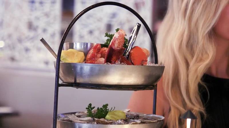 Enjoy happy hour, deals on seafood towers, and more at Corvina Seafood Grill